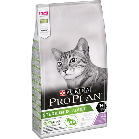 Сухой корм Pro Plan Cat Adult Sterilised для стерилизованных кошек с индейкой