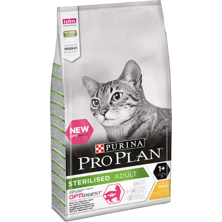 35786c000 Сухой корм Pro Plan Cat Adult Sterilised для стерилизованных кошек с курицей