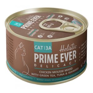 Prime Ever Delicacy мусс для взрослых кошек с цыпленком