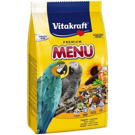 Vitakraft Menu корм для крупных попугаев 1 кг