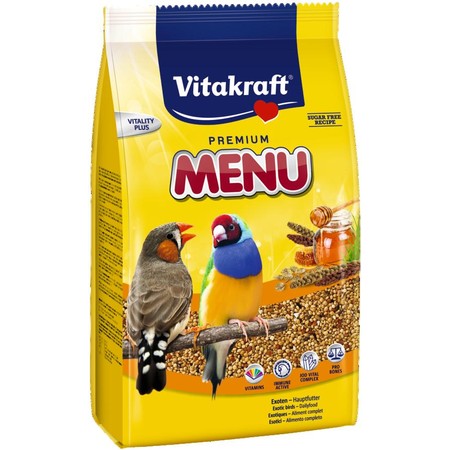 Vitakraft Menu корм для экзотических птиц 500 г