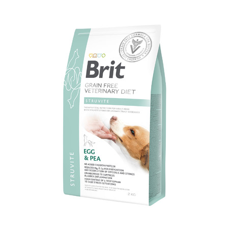 Сухой беззерновой корм Brit VDD Struvite для взрослых собак при струвитном типе МКБ с индейкой - 2 кг