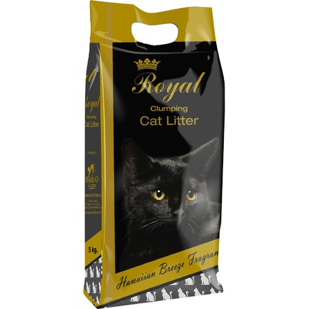 Комкующийся бентонитовый наполнитель Indian Cat Litter с ароматом гавайского бриза - 10 кг