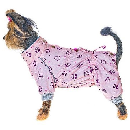 Комбинезон для собак Happy Puppy Панда L пудра