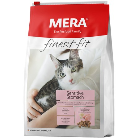 36555c000 Сухой корм Mera Finest Fit Sensitive Stomach для кошек с чувствительным пищеварением с курицей - 10 кг