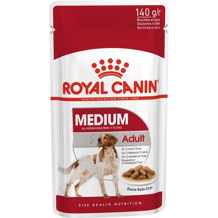 36666c000 Влажный корм Royal Canin Medium Adult для взрослых собак средних пород - 140 г
