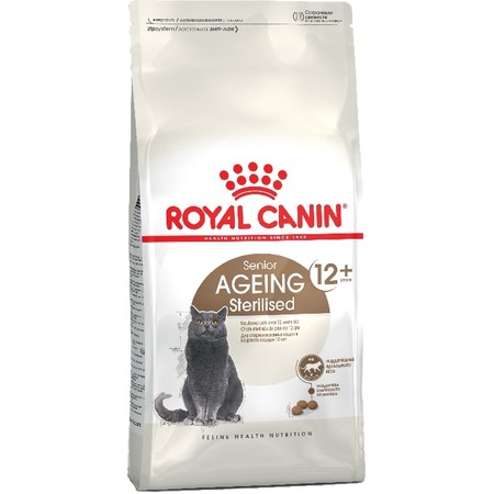 36746c000 Сухой корм Royal Canin Ageing Sterilised 12+ для пожилых стерилизованных кошек старше 12 лет с птицей - 400 г