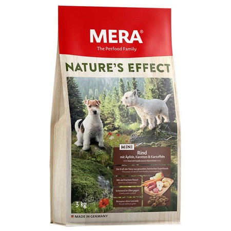 36865c000 Сухой корм Mera Nature's Effect Mini Rind Mit ?pfeln