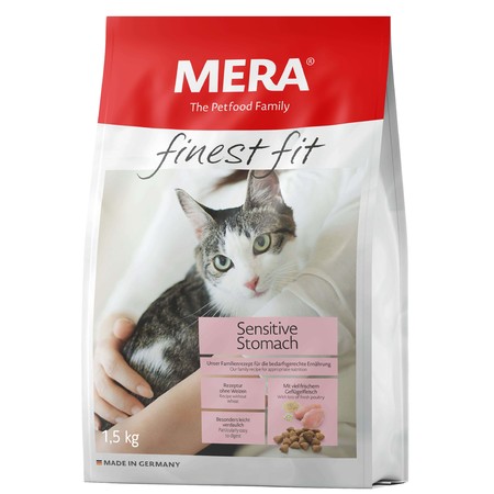36881c000 Сухой корм Mera Finest Fit Sensitive Stomach для кошек с чувствительным пищеварением с курицей - 1