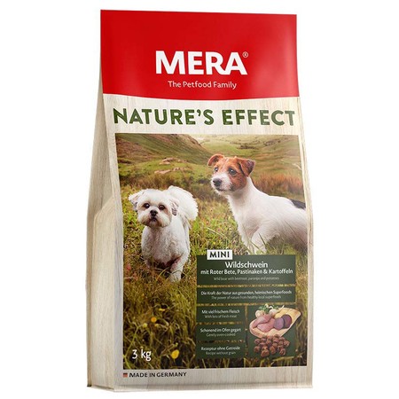 36902c000 Сухой корм Mera Nature's Effect Mini Wildschwein Mit Roter Bete