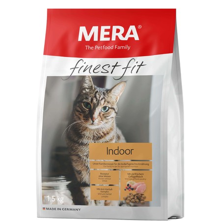 36910c000 Сухой корм Mera Finest Fit Indoor для взрослых кошек