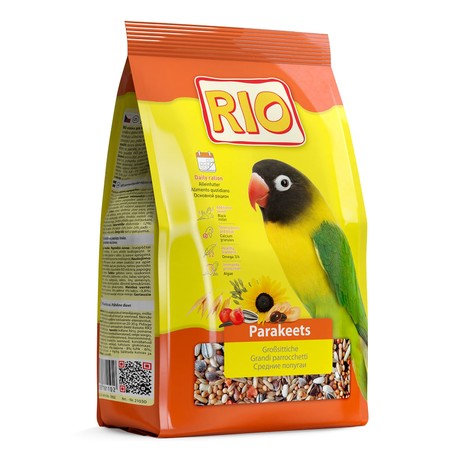 Rio корм для средних попугаев основной - 500 г