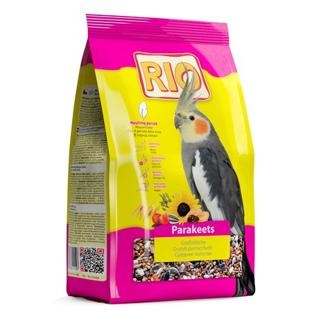 Rio корм для средних попугаев в период линьки - 500 г