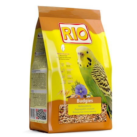 Rio корм для волнистых попугайчиков в период линьки - 1 кг