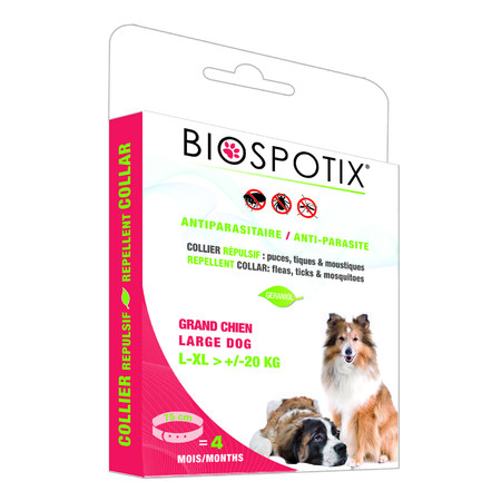 Biospotix Large dog collar ошейник от блох для собак крупных и гигантских пород 75 см