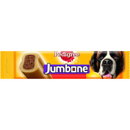 7220c000 Pedigree Jumbone Maxi лакомство в форме косточек с мясом для взрослых собак средних и крупных пород - 210 г