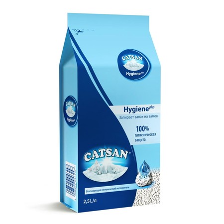 7889c000 Catsan Hygiene Plus впитывающий наполнитель для кошачьего туалета 2